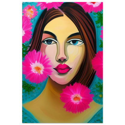 I Need To Start A Garden - Foam Portrait 40x60 cm 16x24″ black