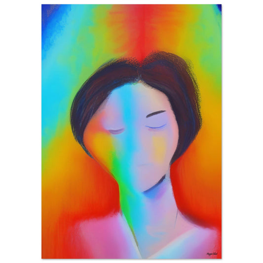 She's A Rainbow - 4 - Art Poster A0 (84.1 x 118.9 cm)