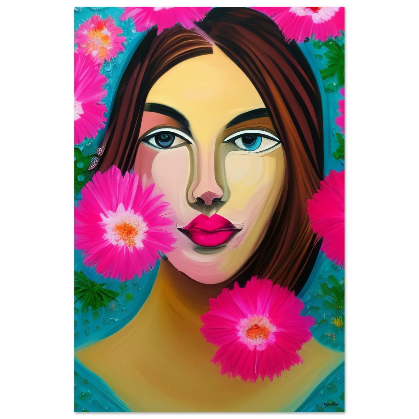 I Need To Start A Garden - Foam Portrait 30x45 cm 12x18″ black