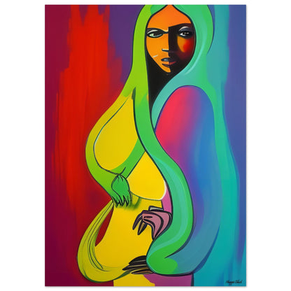 She's A Rainbow Art Poster 50x70 cm 20x28″