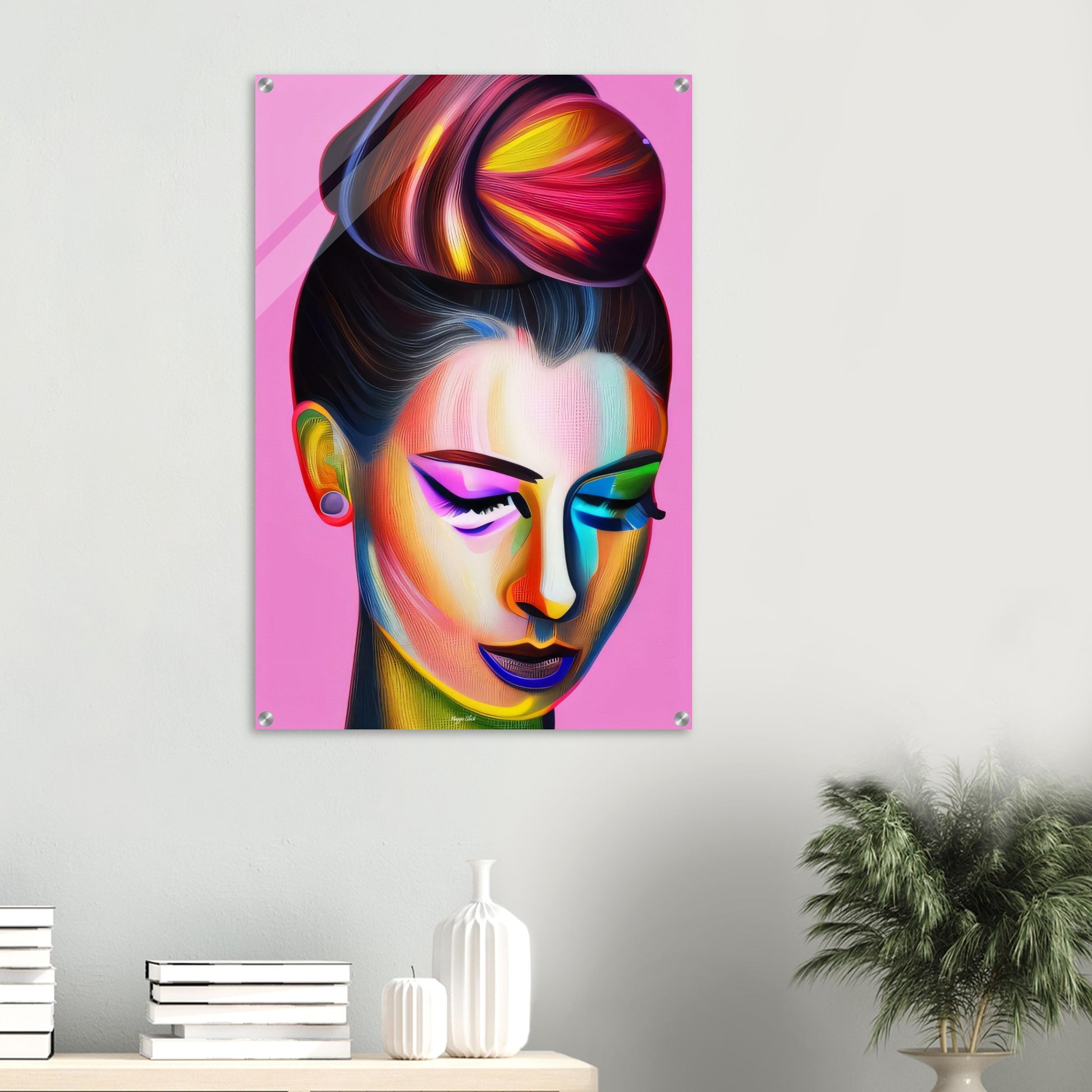 Chignon - Acrylic Print