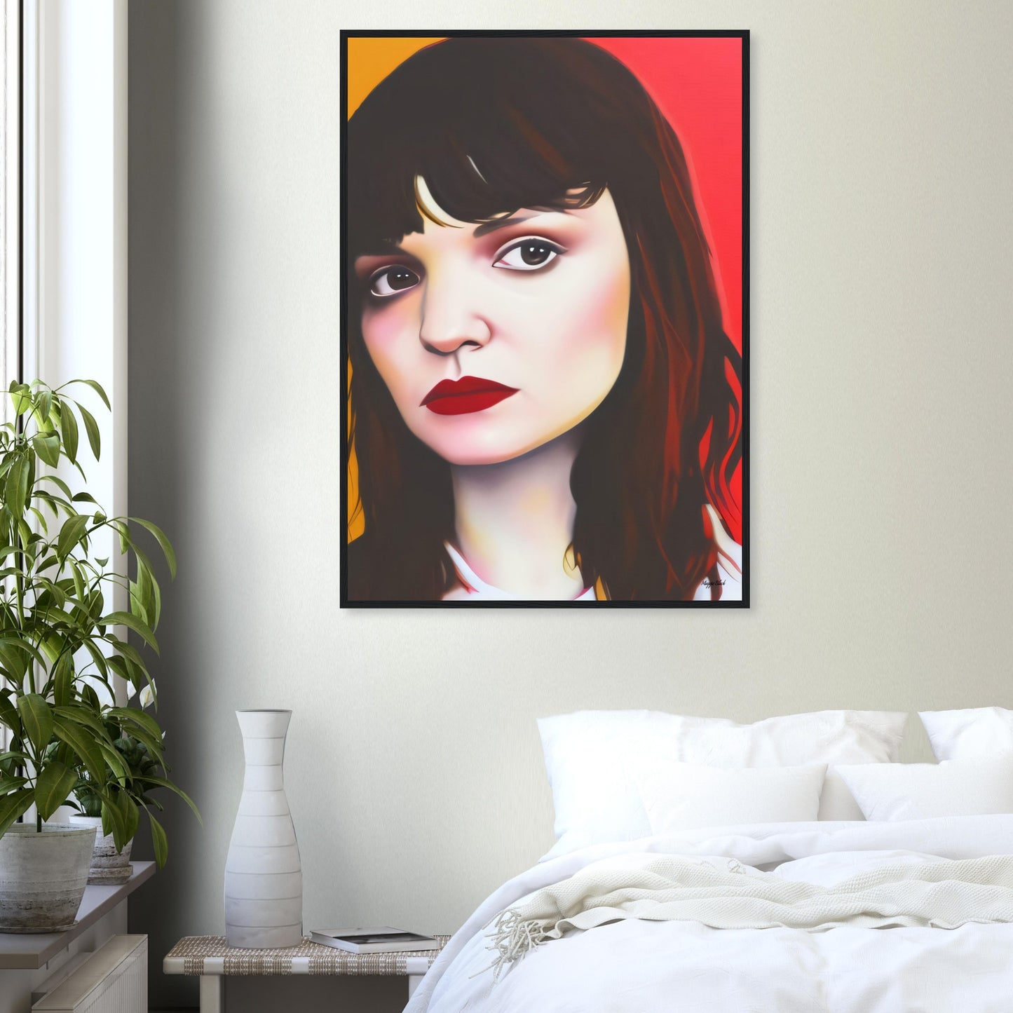 Lauren - Wooden Framed Poster