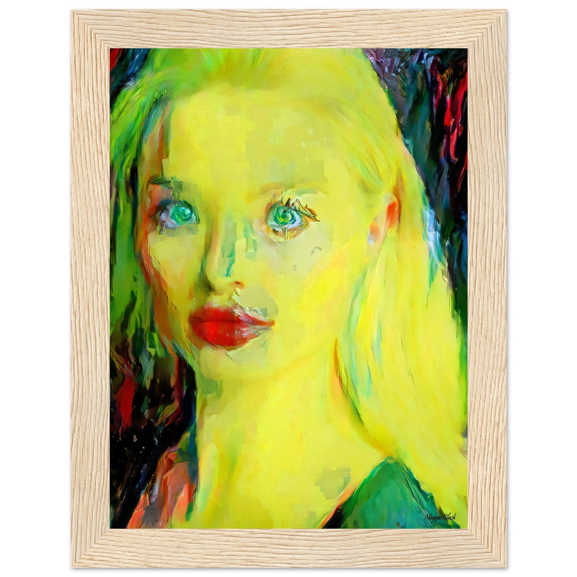 Emma 2 - Wooden Framed Poster