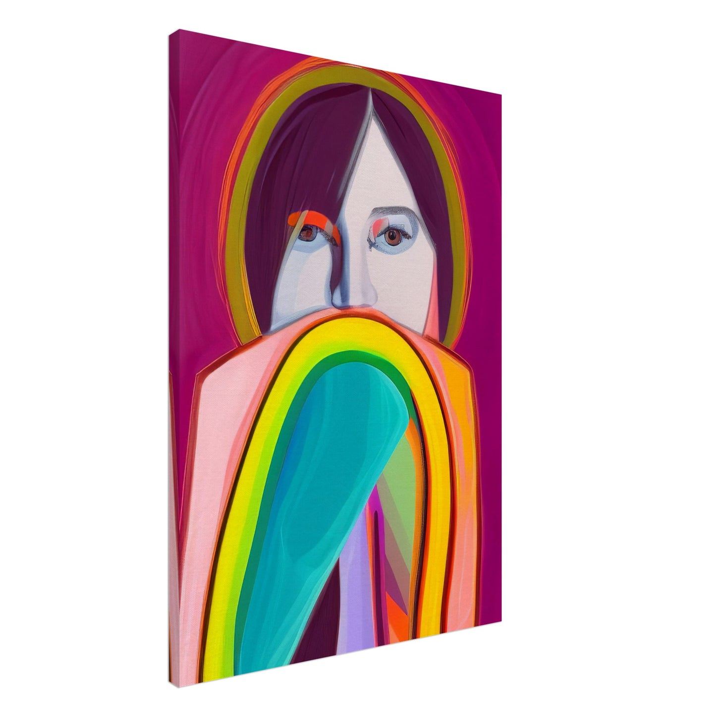 Rainbow - Canvas Thick 70x100 cm 28x40″