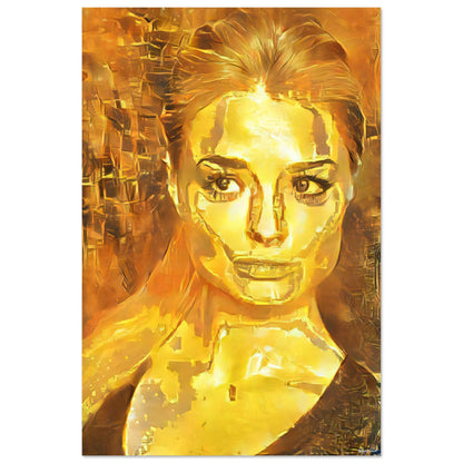 Golden - Aluminum Print 30x45 cm 12x18″