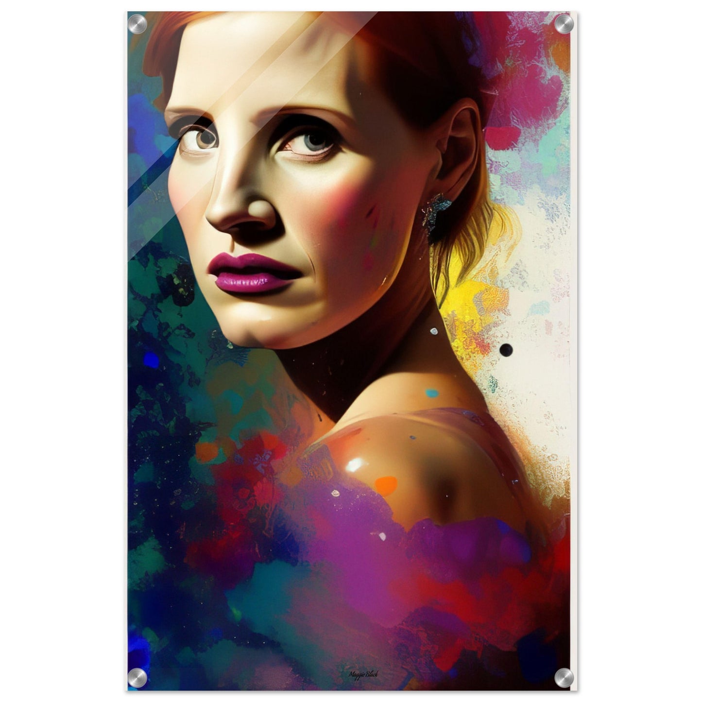 Jessica Maybe - Acrylic Print 50x75 cm 20x30″