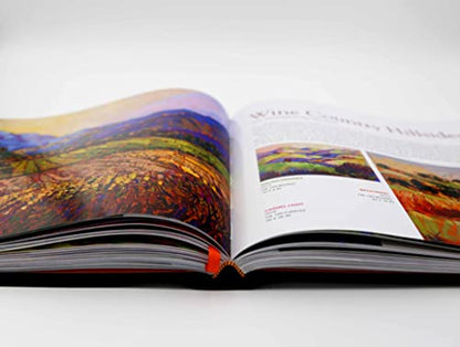 Wine Country: Impressions in Oil, Impressionism Coffee Table Art Book - Erin Hanson