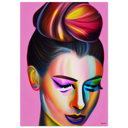 Chignon - Art Poster A2 (42 x 59.4 cm)