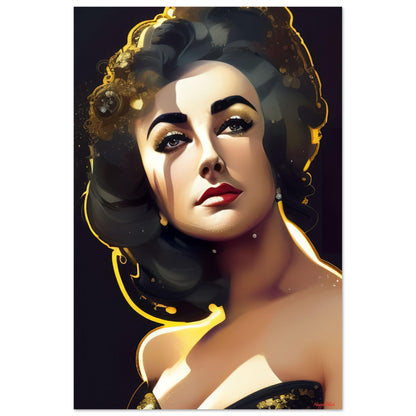 Elizabeth - Aluminum Print 30x45 cm 12x18″