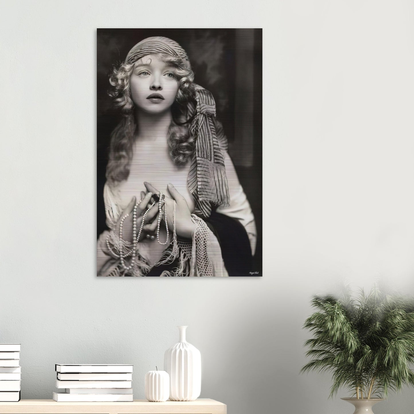 For Her - Brushed Aluminum Print