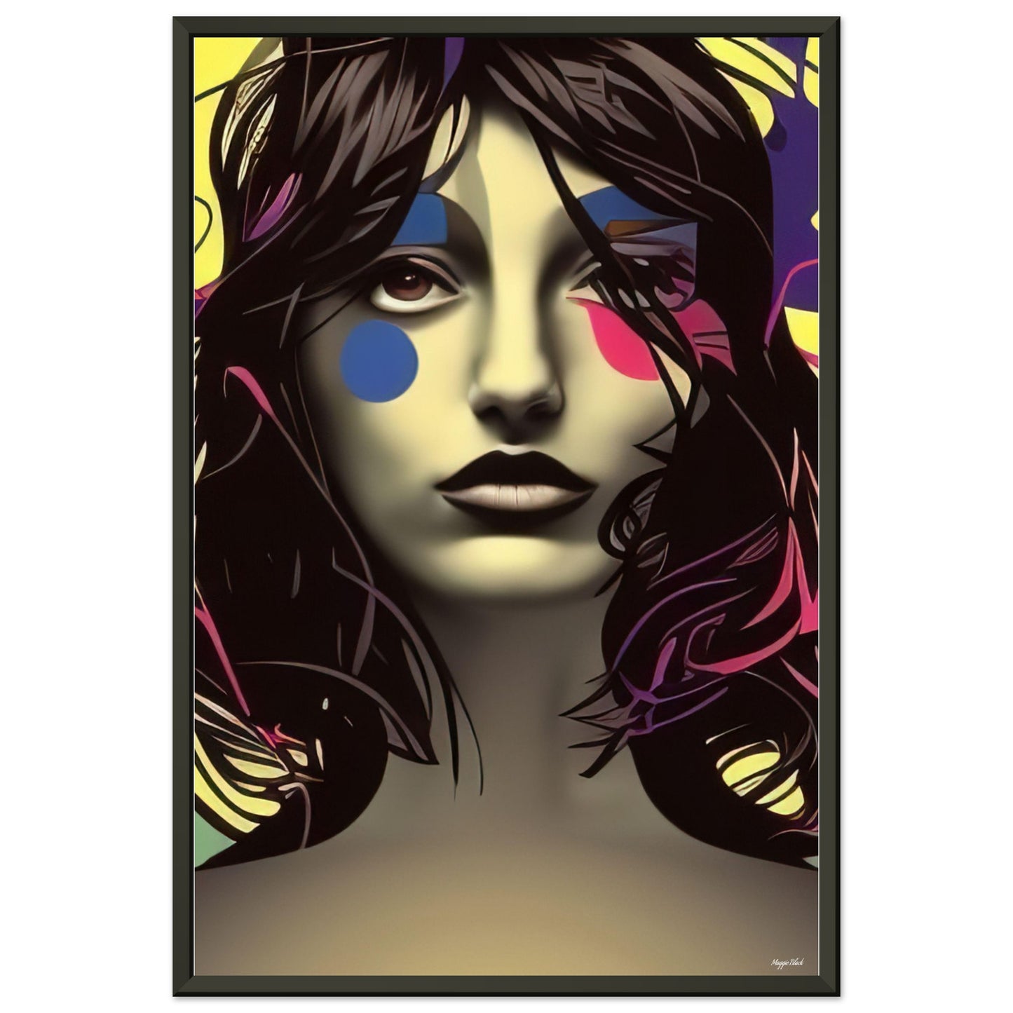 Goodbye To Love - Metal Framed Poster 30x45 cm 12x18″