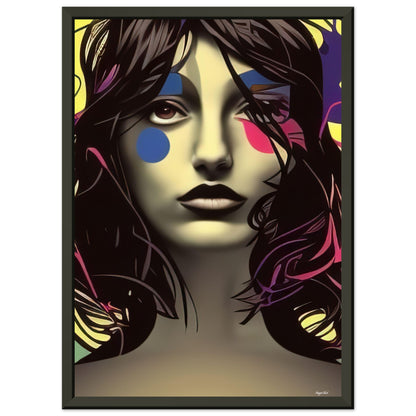 Goodbye To Love - Metal Framed Poster A4 21x29.7 cm 8x12″