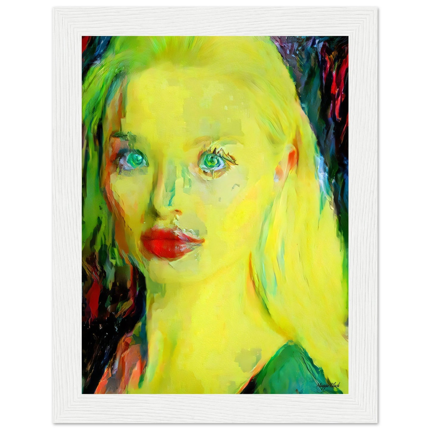 Emma 2 - Wooden Framed Poster