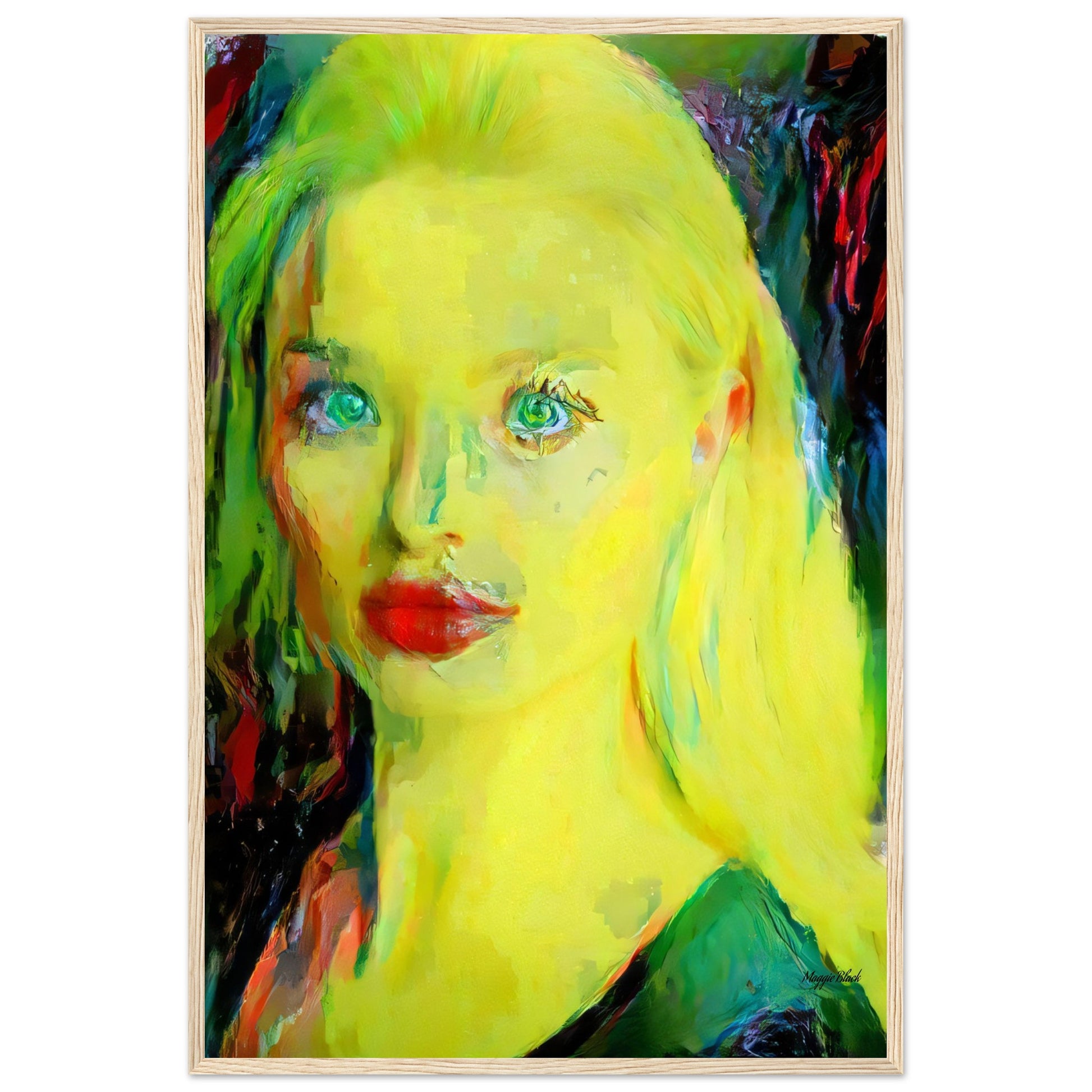 Emma 2 - Wooden Framed Poster