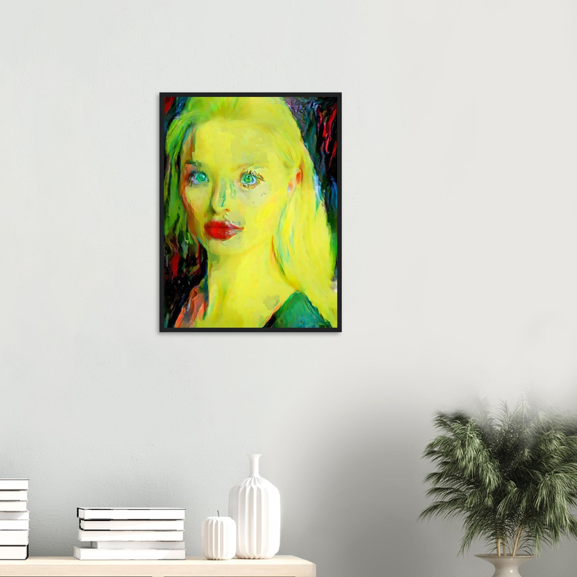 Emma 2 - Wooden Framed Poster