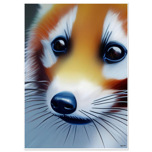 Red Panda - Art Poster A0 (84.1 x 118.9 cm)