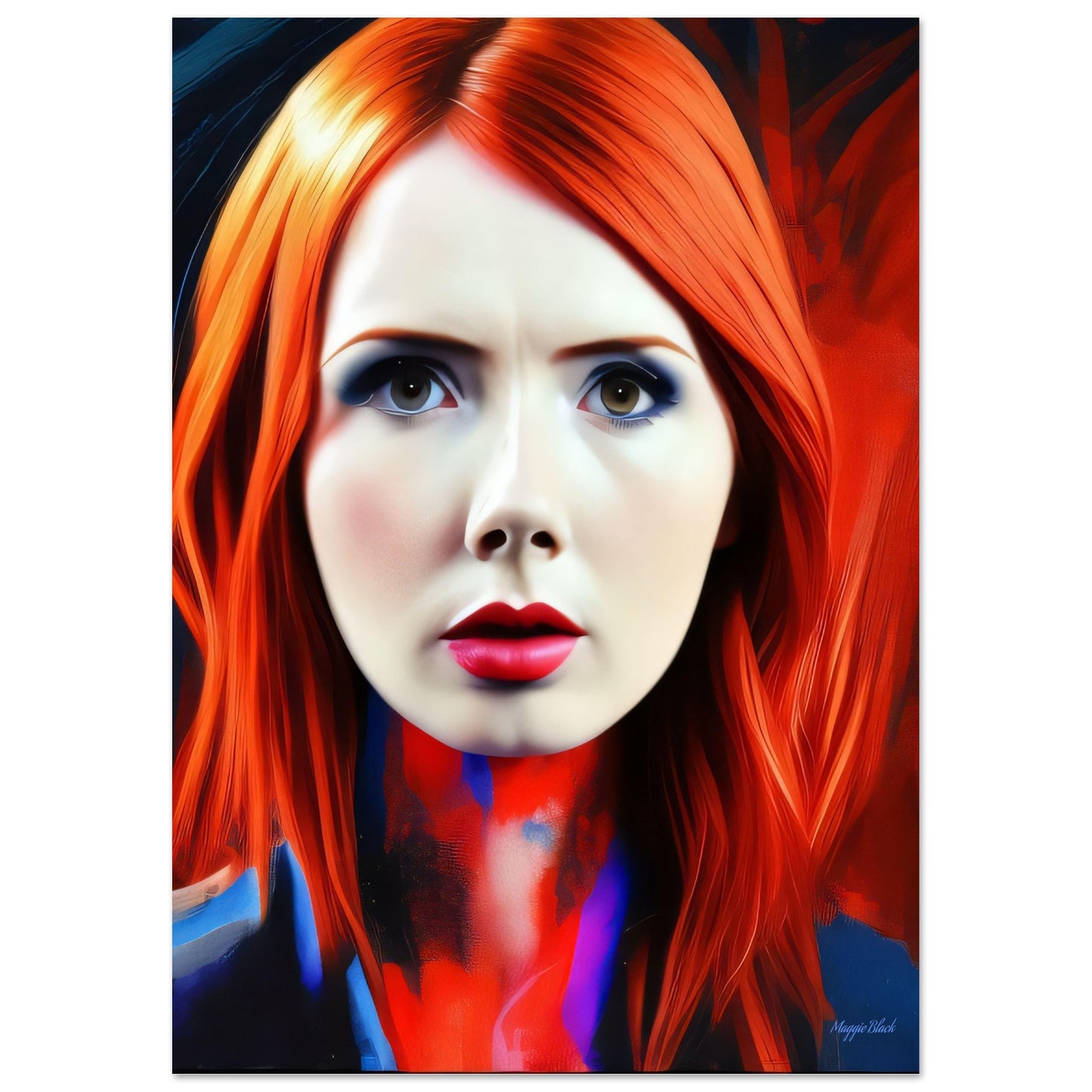 Karen - Art Poster A3 (29.7 x 42 cm)