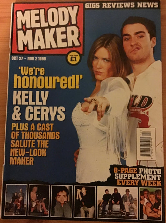 Melody Maker - 1st ever Magazine issue - Oct 27 Nov 2 1998