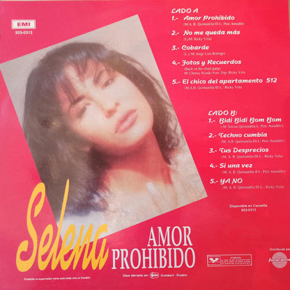 Amor Prohibido - Selena