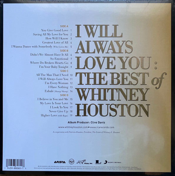 I Will Always Love You: The Best Of Whitney Houston - Whitney Houston