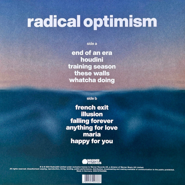 Radical Optimism - Dua Lipa