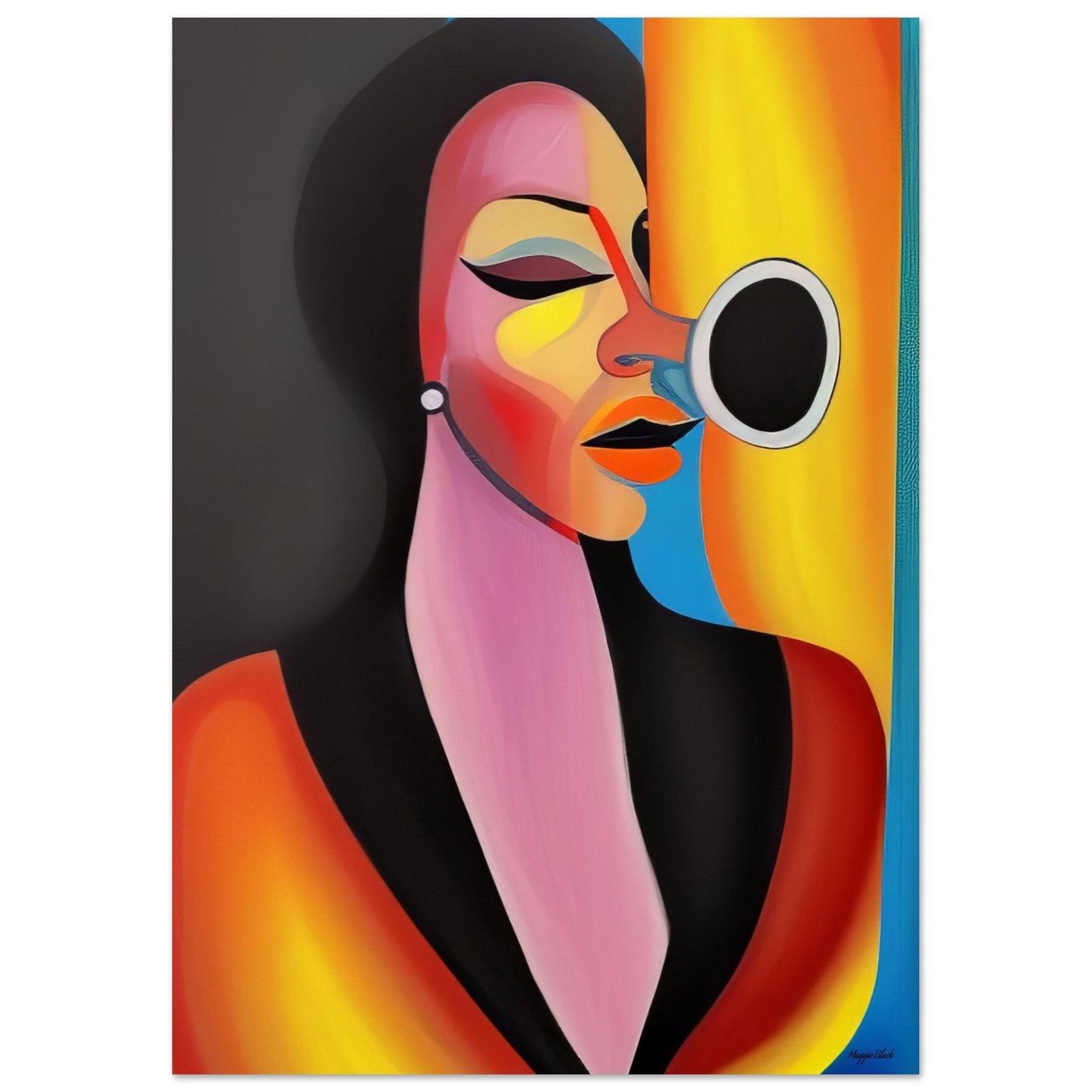 She Bop - Art Poster A3 (29.7 x 42 cm)