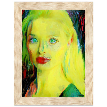 Emma 2 - Wooden Framed Poster