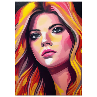 Ashley - Art Poster A0 (84.1 x 118.9 cm)