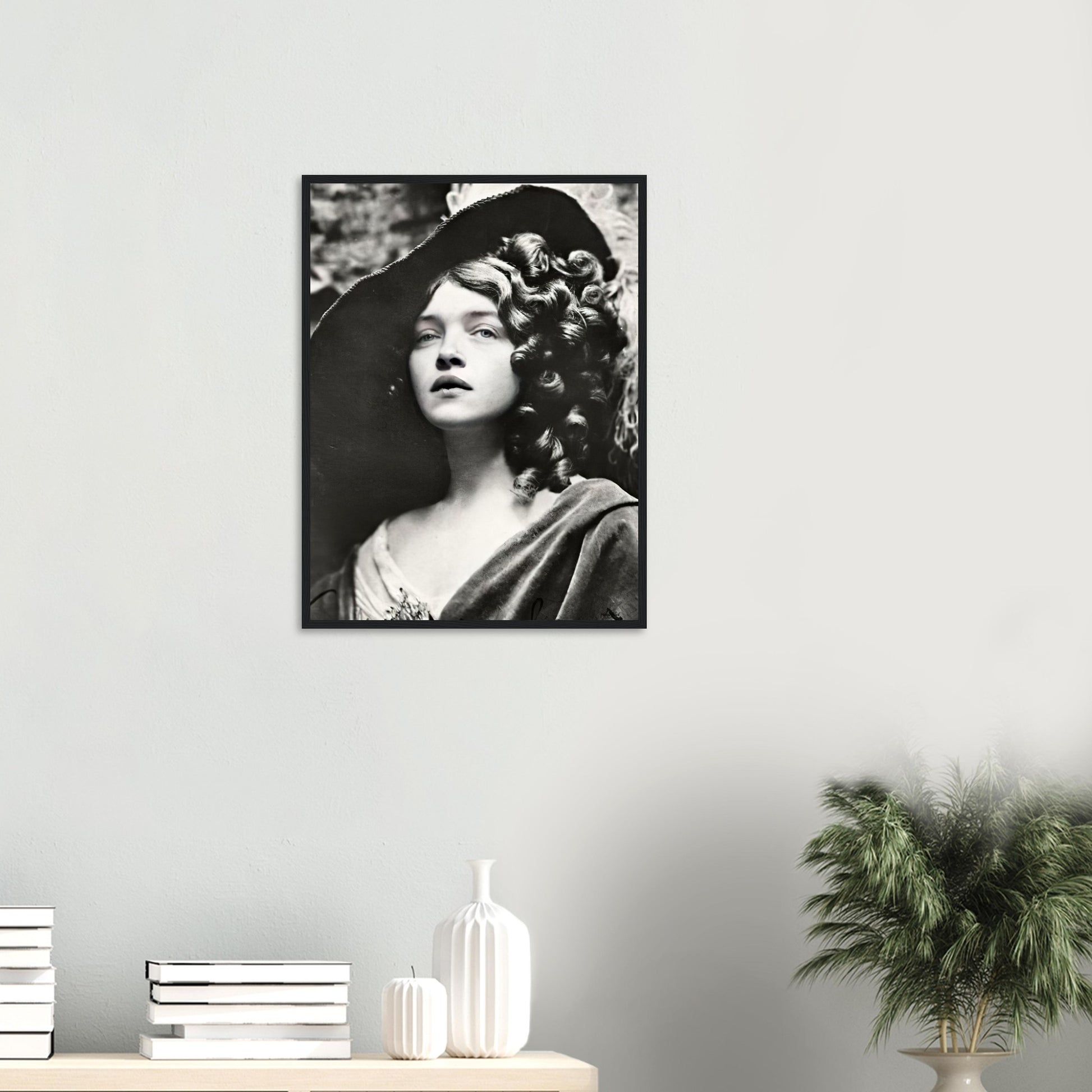 Hamilton Lass - Wooden Framed Poster