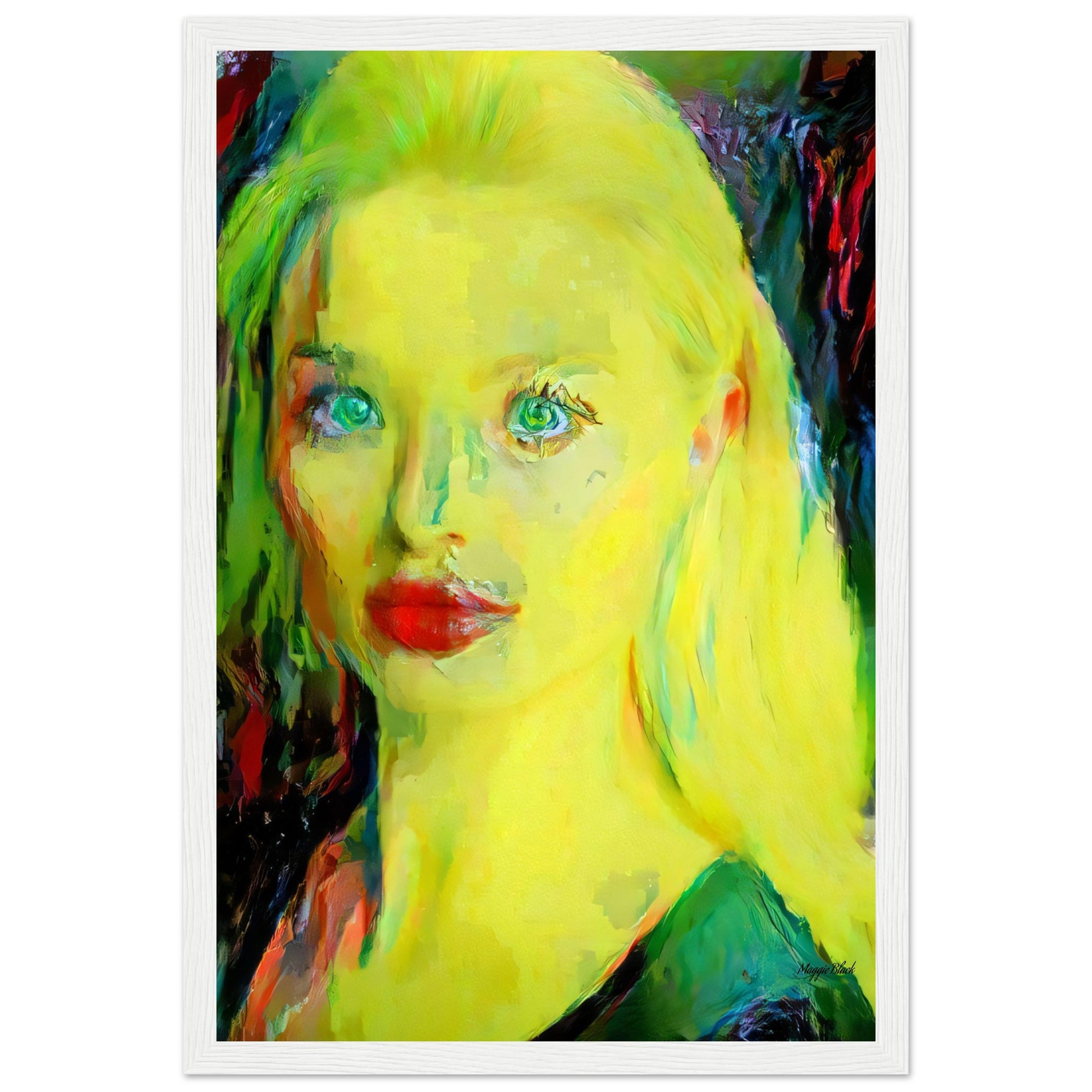 Emma 2 - Wooden Framed Poster