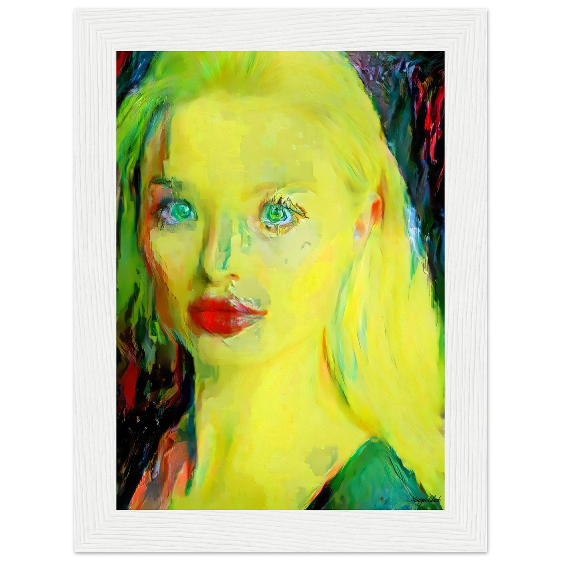 Emma 2 - Wooden Framed Poster