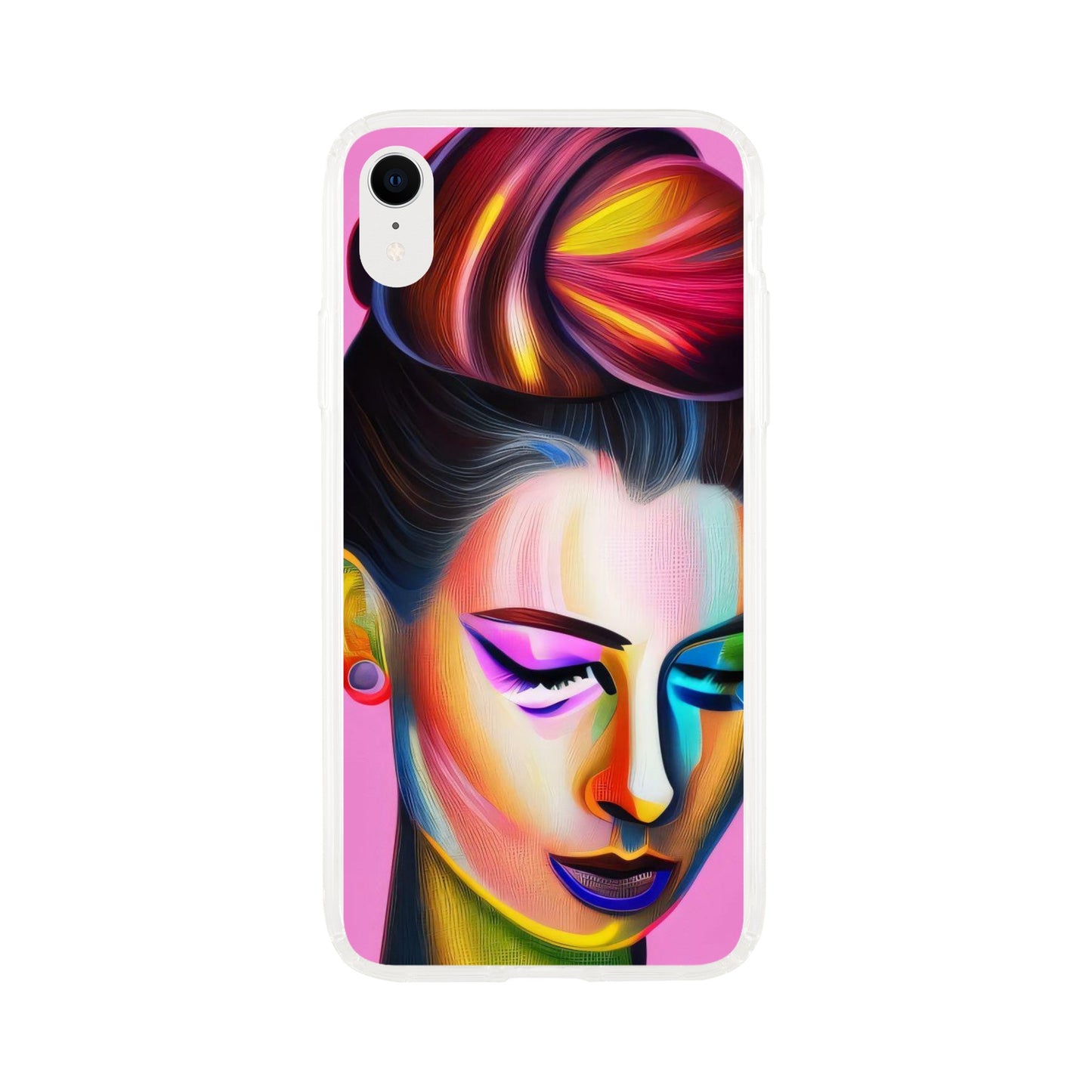 Chignon - iPhone Clear art case iPhone XR