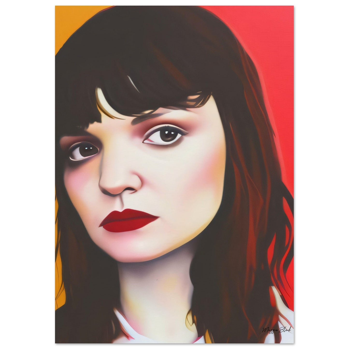 Lauren - Art Poster A3 (29.7 x 42 cm)