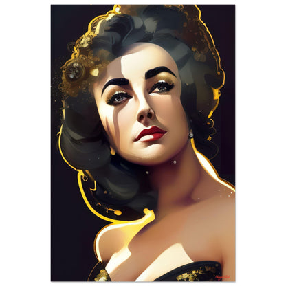 Elizabeth - Aluminum Print 50x75 cm 20x30″