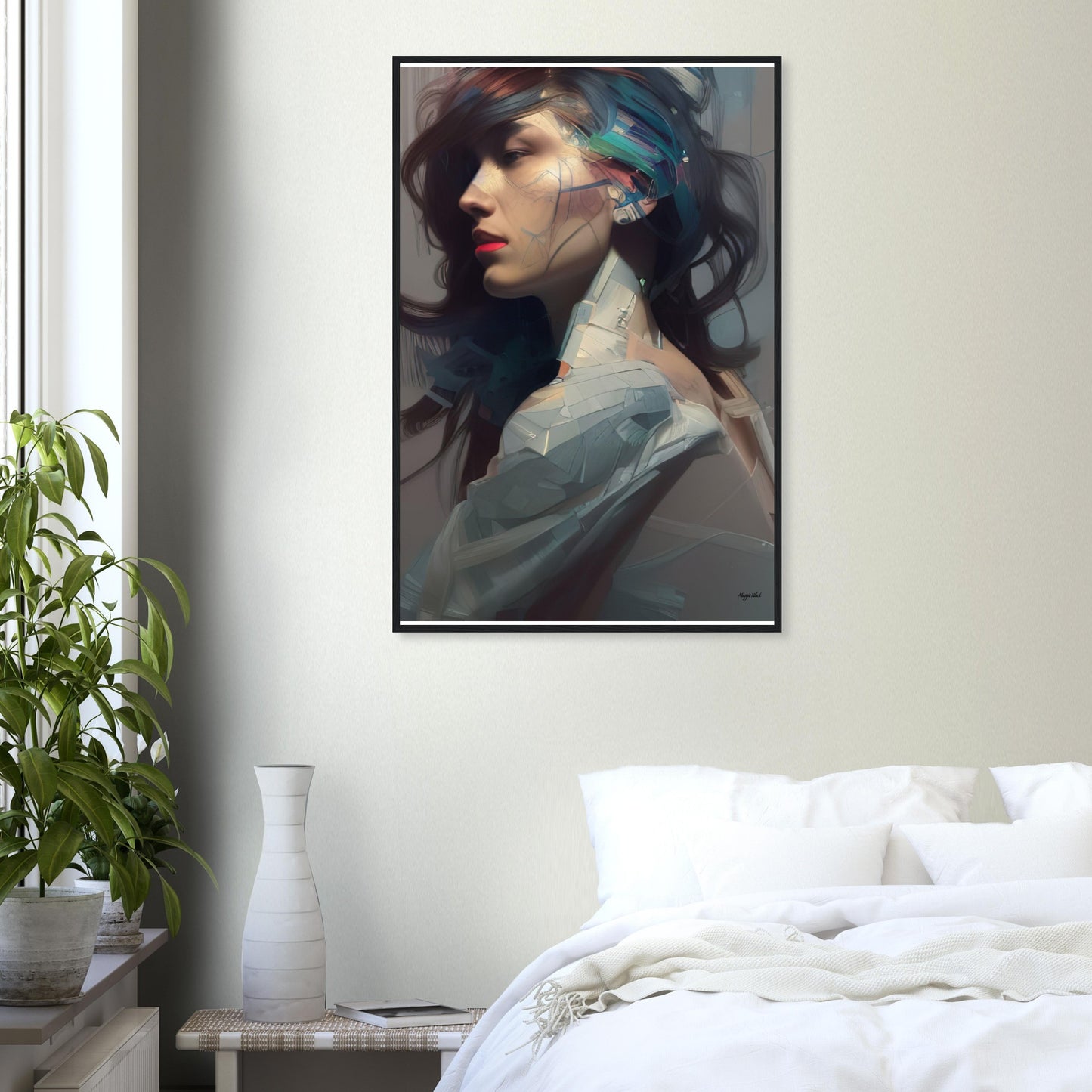 Distance - Wooden Framed Poster