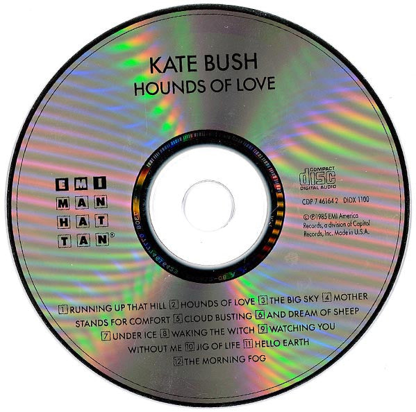 Kate Bush : Hounds Of Love (CD, Album, RP)