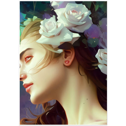 I Kept The Roses - Art Poster