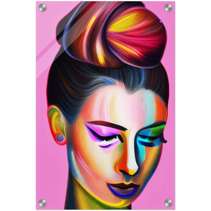 Chignon - Acrylic Print