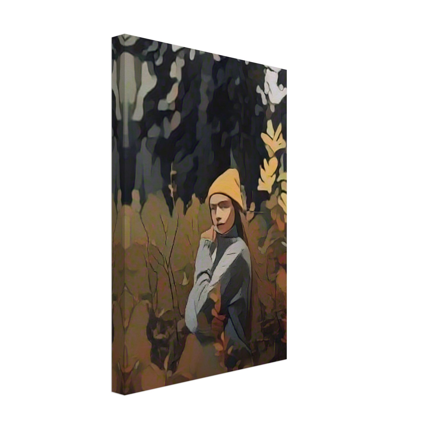 Lovely Head - Canvas Thick 30x45 cm 12x18″