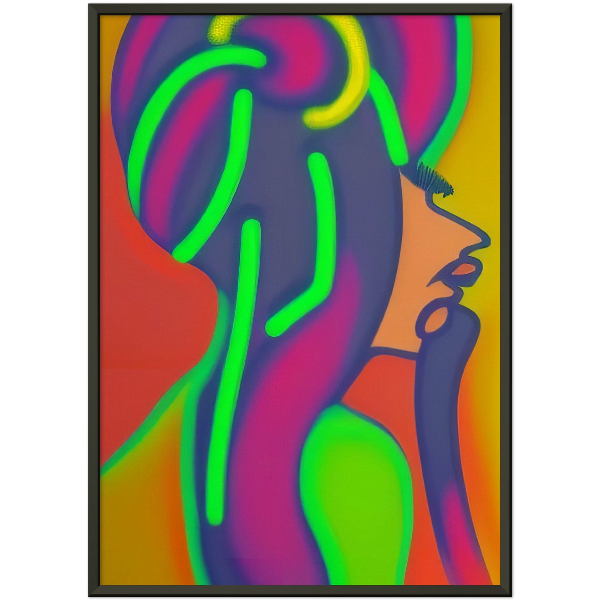 Chignon 2 - Metal Framed Poster