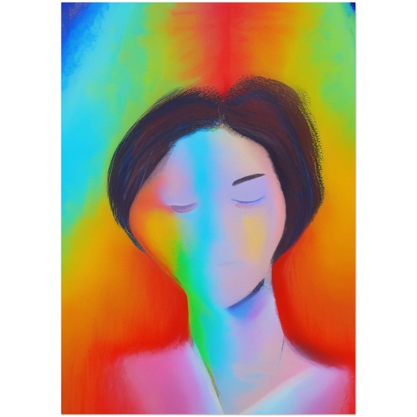 She's A Rainbow - 4 Art Poster